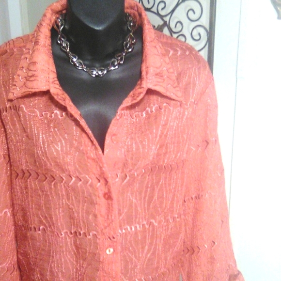 Milano women blouse 2X - Picture 2 of 8